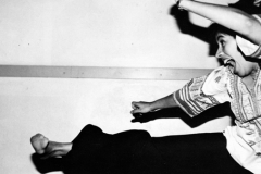 1980 Yearbook pg024 piedad gonzalez karate kick