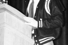 1980 Yearbook pg052 Volker Gerstenberger at podium