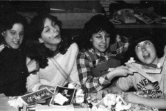 1980 Yearbook pg183 4 females working on yearbook 2