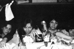 1980 Yearbook pg183 4 females working on yearbook 3