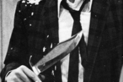 1980 Yearbook pg184 Hays Lengeyl with knife