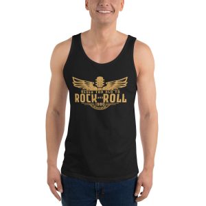 Gold Artwork Unisex Tank Top