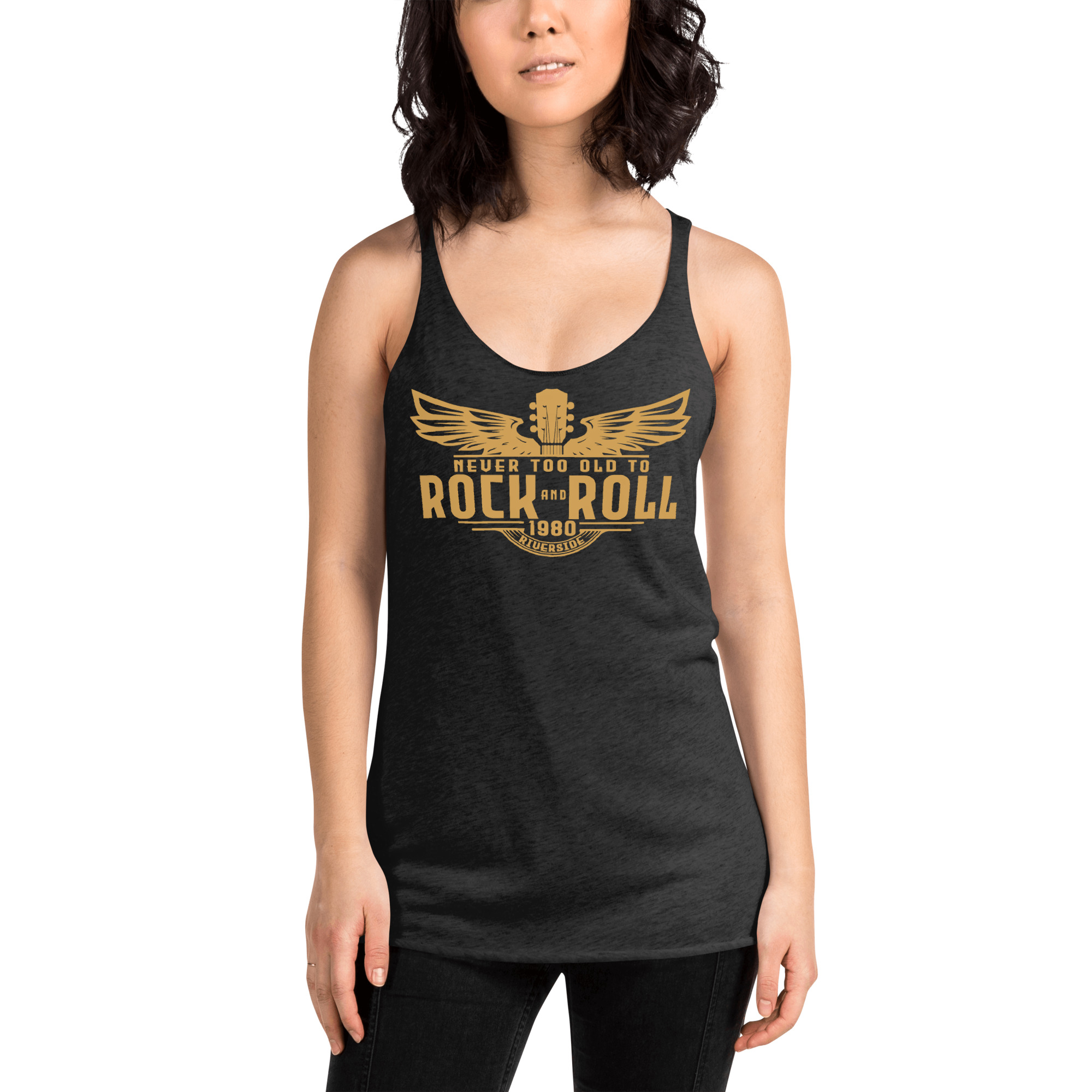 Gold Artwork Women's Racerback Tank