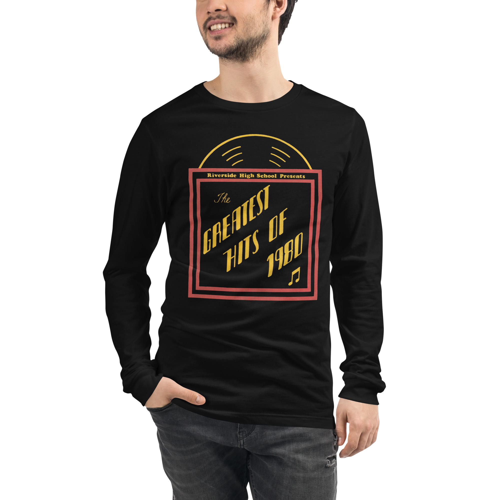 Yearbook Cover Art Unisex Long Sleeve Tee